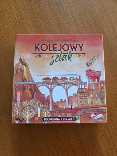 Kolejowy szlak PL - płomienna czerwień