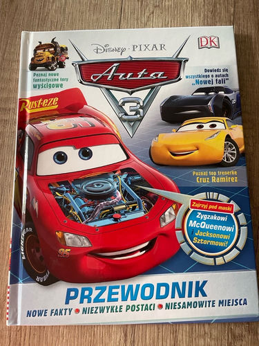 Disney Pixar Auta 3 przewodnik książka dla chłopaka 
Nowa