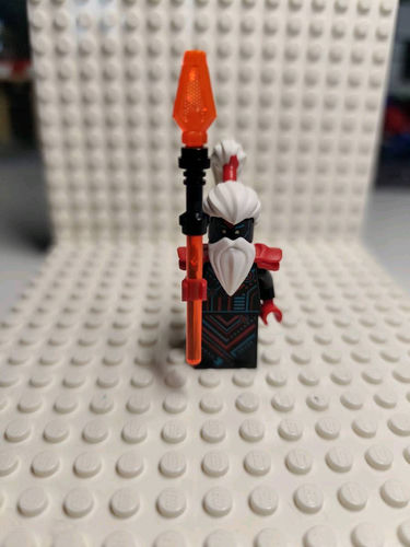 LEGO Ninjago Unagami (njo0593) – Trans-Neon Orange Base