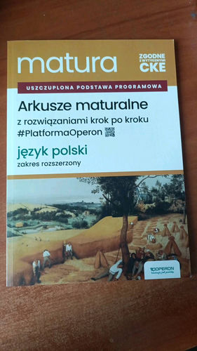 Arkusze maturalne z rozwiązaniami krok po kroku. Język polski, zakres rozszerzony. Wydanie z 2025 roku