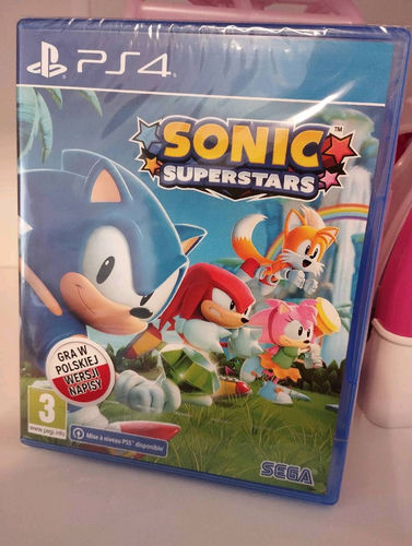 Nowa Gra Sonic Superstars Polska Wersja PS4/PS5 PlayStation. 