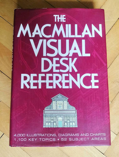 Macmillan Visual Desk Reference 1993 – 4000 ilustracji, encyklopedia wizualna