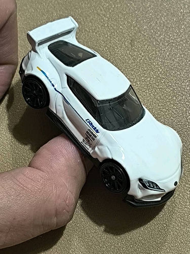 Toyota Supra MK5 Hot Wheels biała 