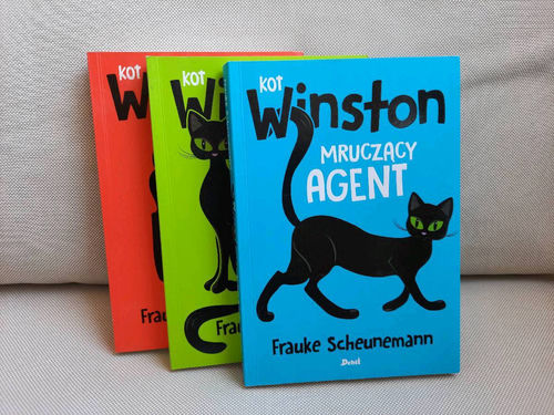 Zestaw: Kot Winston.Tajna misja +2