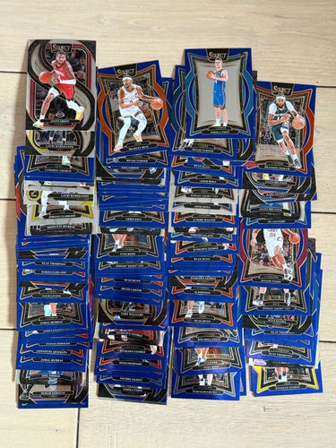 Zestaw ponad 100 kart NBA Panini Select 2024/25 w tym dużo kart RC Rookie
