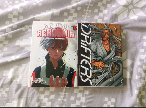 2 Mangi Drifters i my Hero akademia 