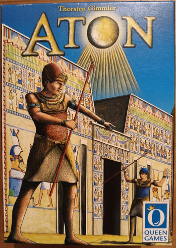 ATON – taktyczna gra dla 2 osób | Queen Games | wersja DE | instrukcja PL