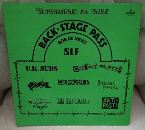Back-stage pass – składanka punk rock | vinyl 