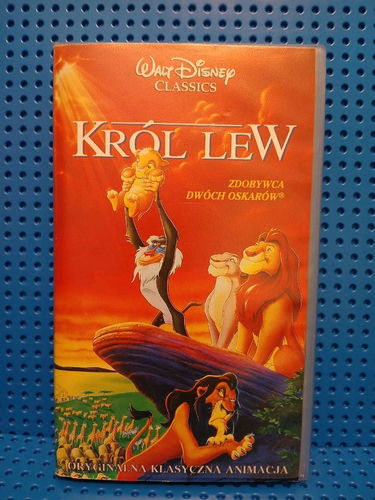 Król Lew - kaseta VHS - bajka