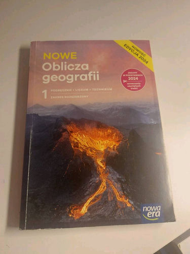 Nowe Oblicza geografii 1 : liceum, technikum : podręcznik : zakres rozszerzony