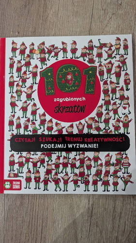 101 zagubionych skrzatów super Wyszukiwanka świąteczna książeczka dla dzieci 