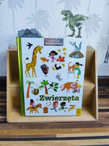 Pierwsza encyklopedia zwierzęta książka o zwierzętach dla dzieci 