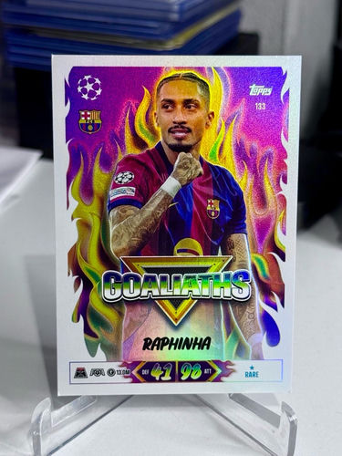 Topps Match Attax 20th Anniversary Raphinha Goalaths trading card