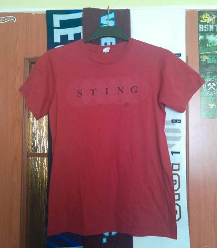 rock metal tshirt sting summer tour 2012 vintage retro rare oldschool music pop punk