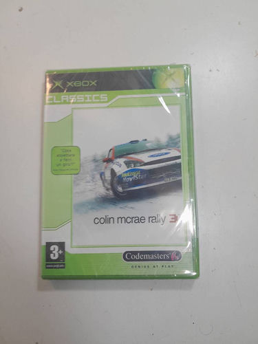 Gra collin mcrae rally 3 xbox zafoliowana oldschool gaming vintage retro