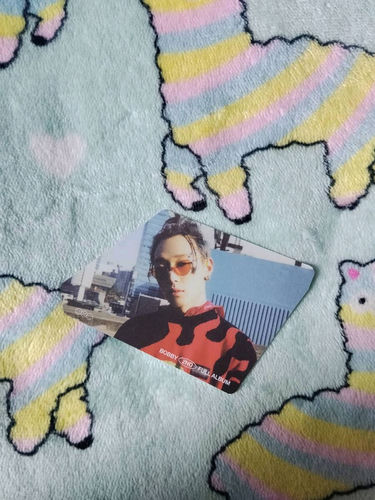 (2) Bobby iKON Lucky Man karta pc photocard kpop 