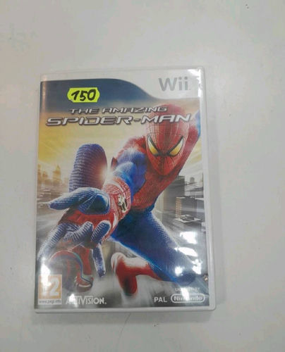 vintage retro gra nintendo wii the amazing spider-man oldschool gaming 90s 00s