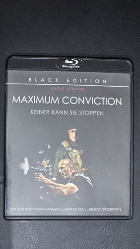 "Maximum Conviction" Black Edition - film Blu-ray