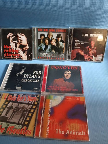 Zestaw 7 cd - klasyka rocka - wydania Selles Records
