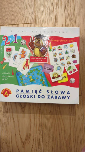 Pamięć słowa Głoski do zabawy 