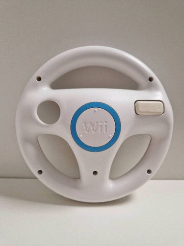Nintendo Wii Wheel kierownica do Wii Remote / Wiimote (biała)