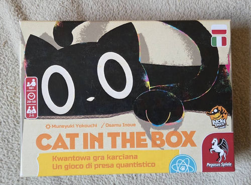 Cat in the box - kwantowa gra karciana