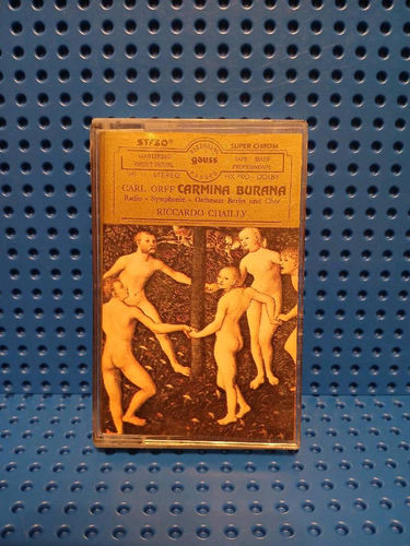 Carl Orff - Carmina Burana - - Radio-Symphonie-Orchester Berlin - kaseta magnetofonowa- muzyka klasyczna