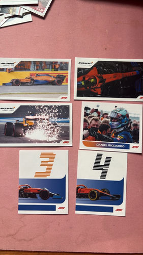 Naklejki Topps McLaren 