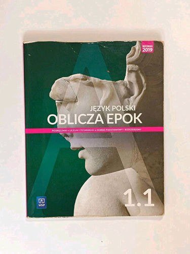 Zestaw: Oblicza epok : język polski : podręcznik : liceum i technikum : zakres podstawowy i rozszerzony. +1