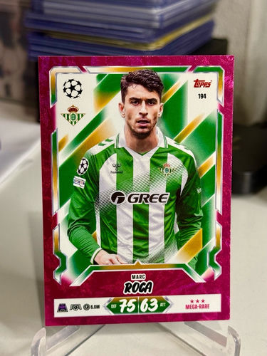 Topps Match Attax 20th Anniversary Marc Roca trading card, number 194