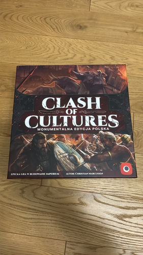Clash of Cultures Monumentalna Edycja Polska - karty w koszulkach