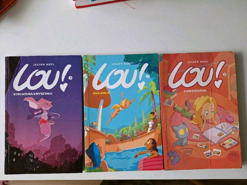 Lou 3 tomy komiksu dla dziewczynek
