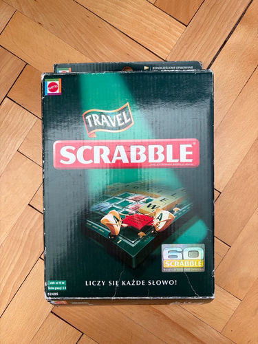 Scrabble Travel  60 polska edycja mattel 52495 liczy się każde słowo